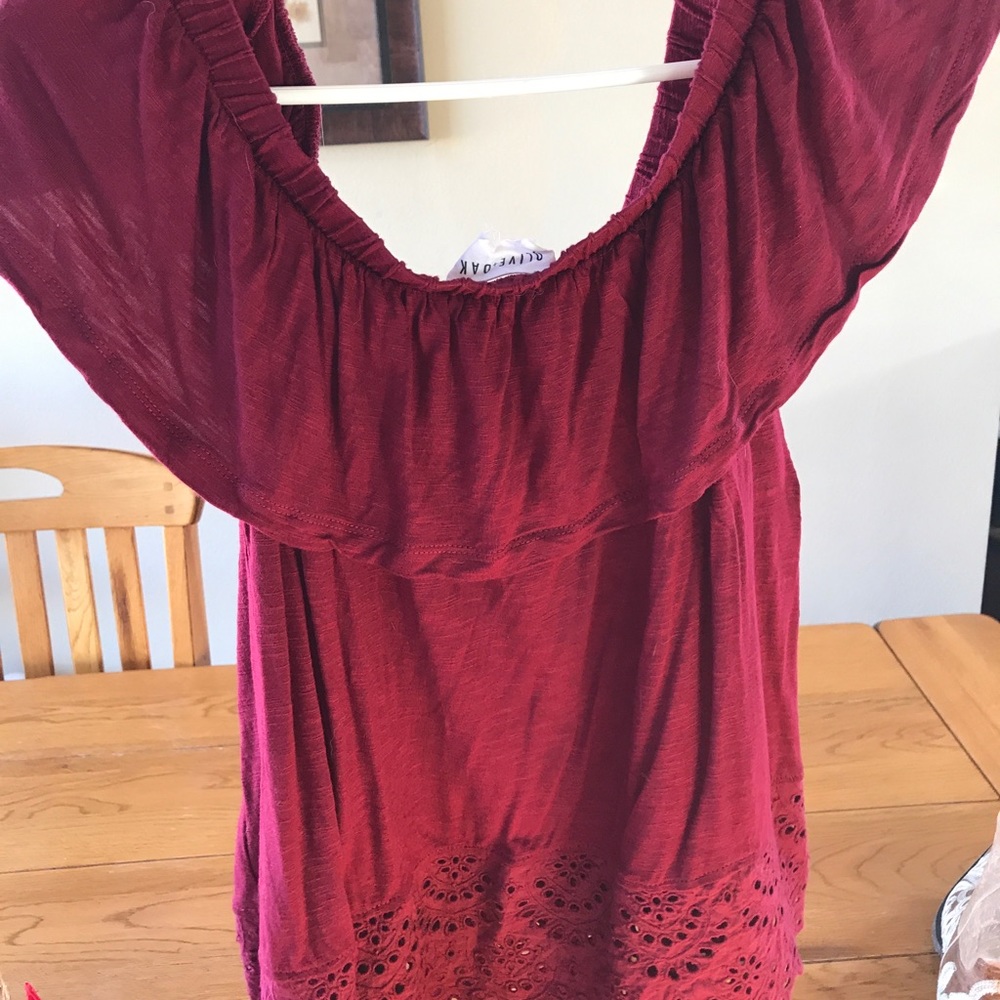 Red Olive & Oak Blouse